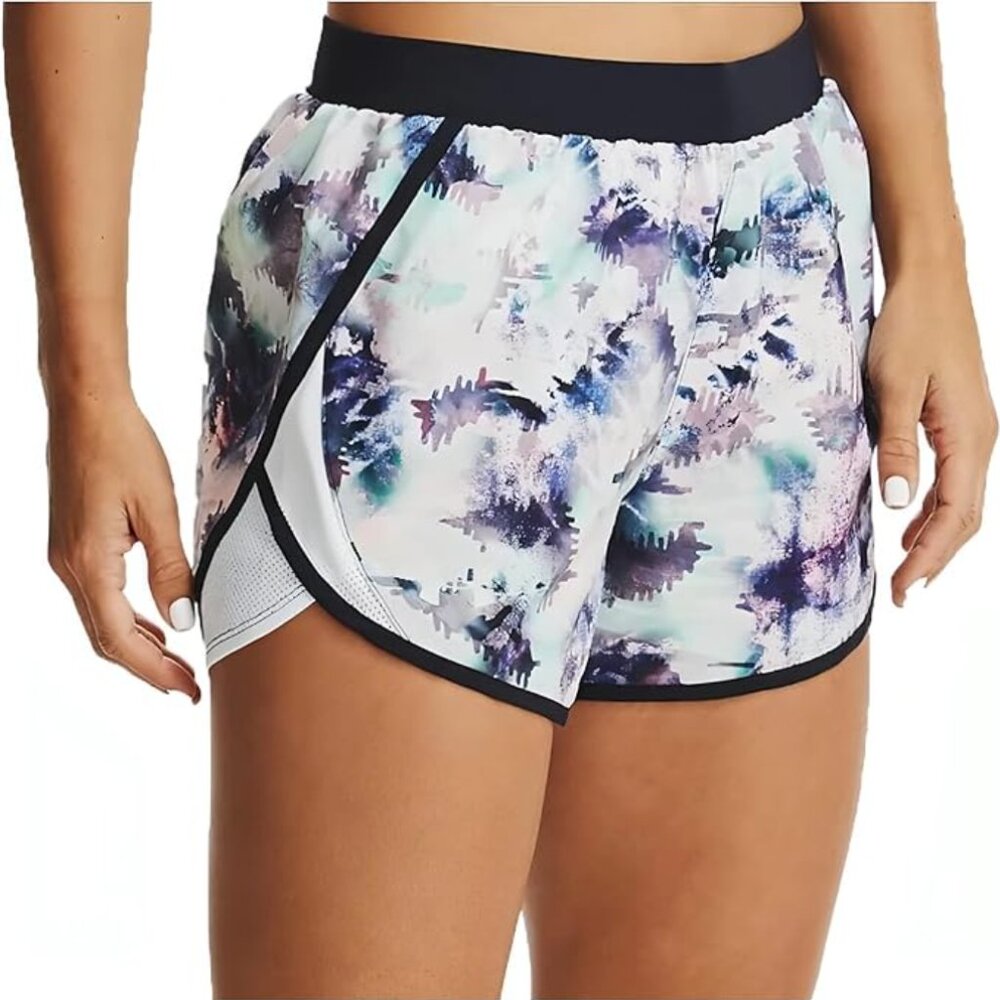 Under Armour Fly By 2.0 Printed Running Shorts | Medium
